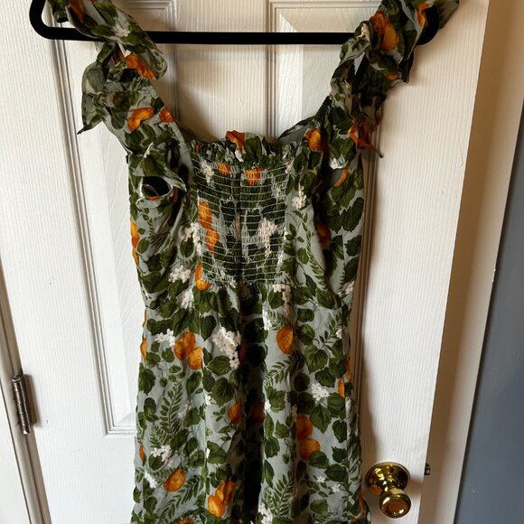REFORMATION paris dress - orange grove - Picture 5 of 6